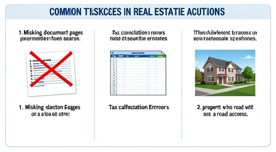🔍 부동산 경매에서 가장 흔히 저지르는 실수 3가지