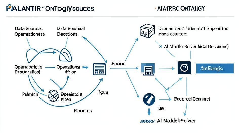⚙️ 팔란티어의 핵심 기술, 온톨로지와 경쟁사 엔트로픽의 오해