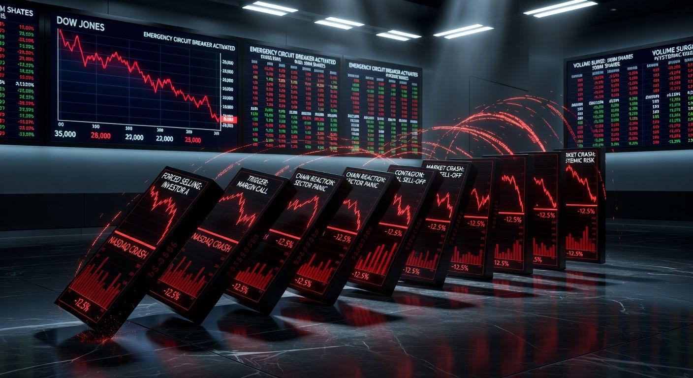 📉 마진콜 도미노, 어떻게 시장 전체를 무너뜨리는가