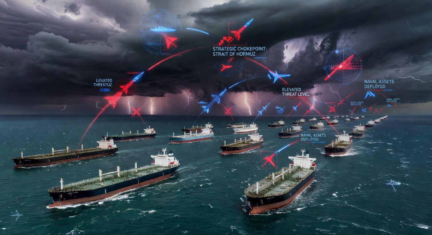 🔍 4월 위기설의 시작점, 호르무즈 해협 봉쇄와 유가 폭등