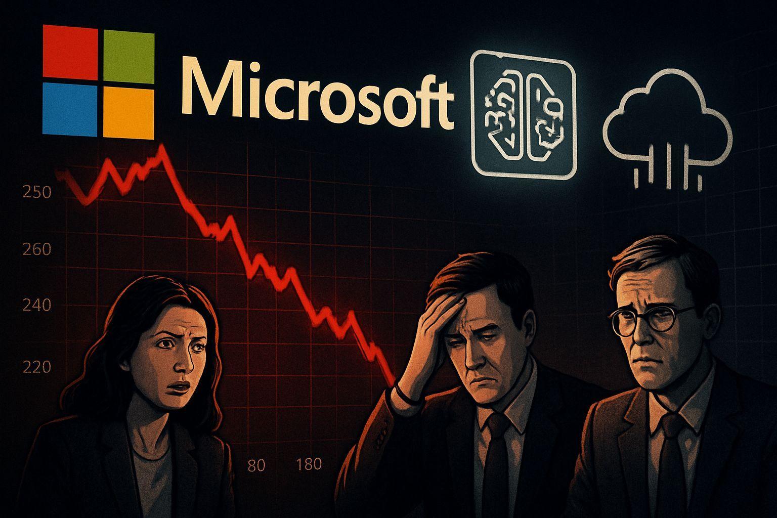 📈 마이크로소프트 주식 하락의 진짜 이유