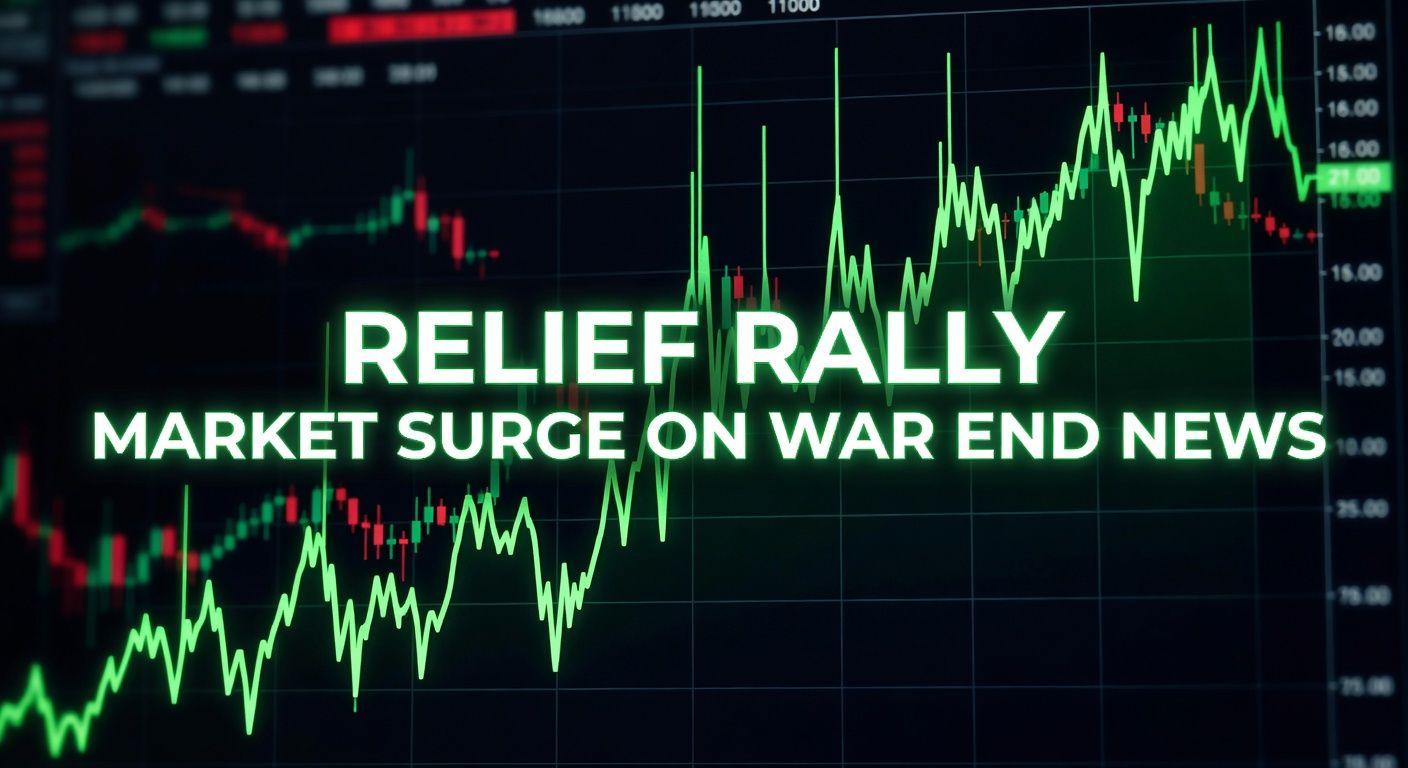 💡 전쟁 종료 뉴스 시장 반응, 릴리프 랠리의 진실