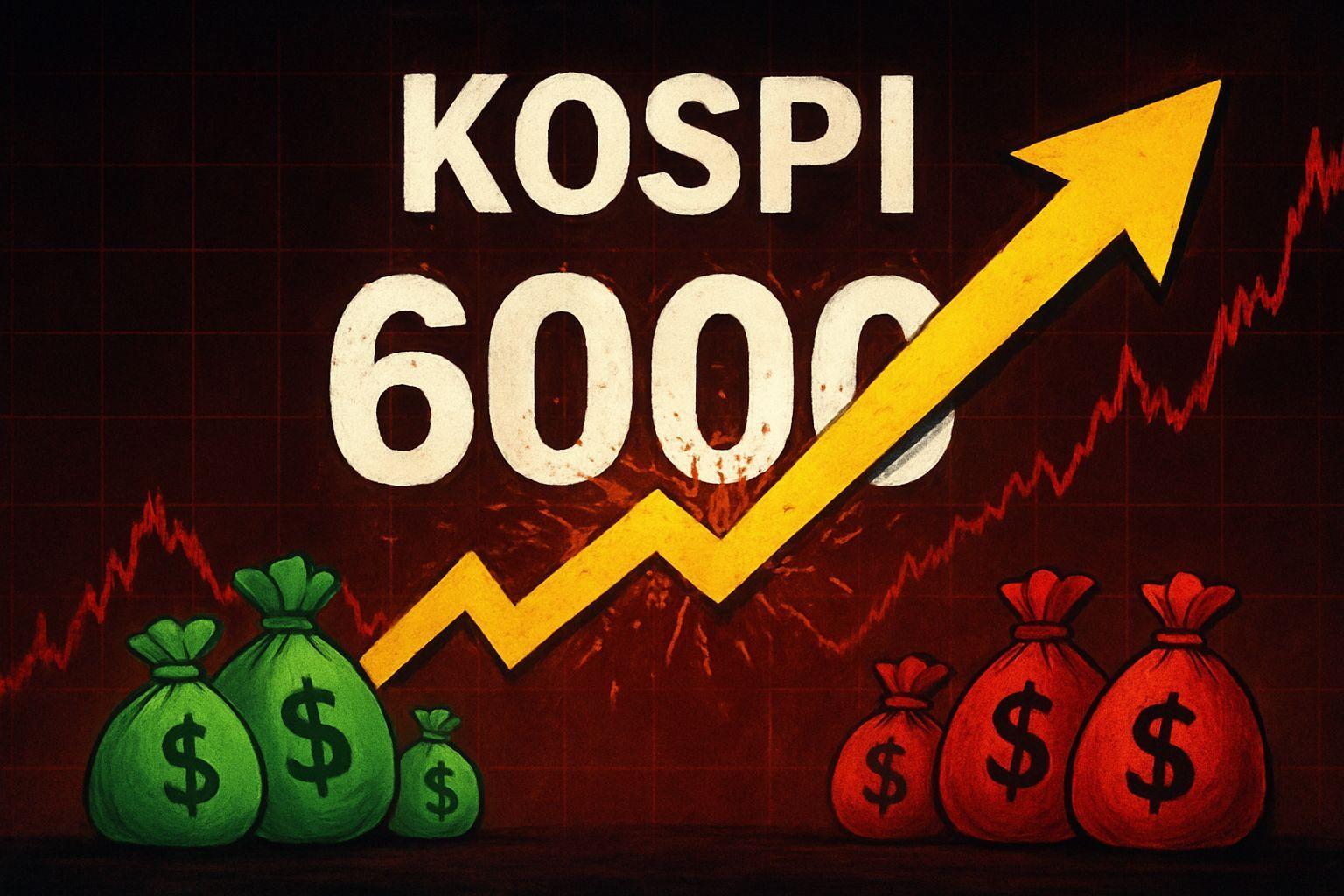 📈 코스피 6000 돌파와 투자자 심리의 괴리