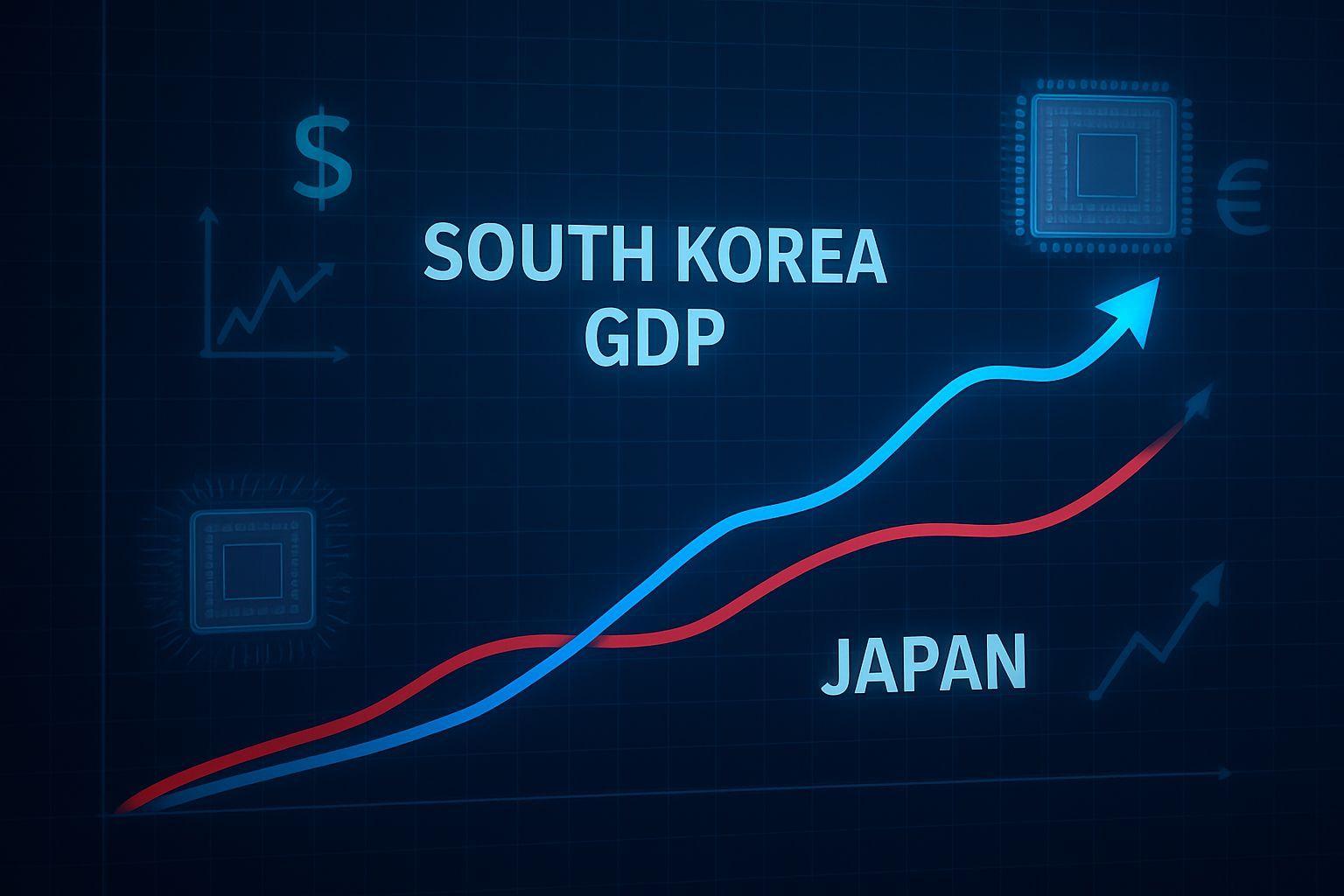 💰 한국 경제의 가속 성장과 일본 추월 가능성