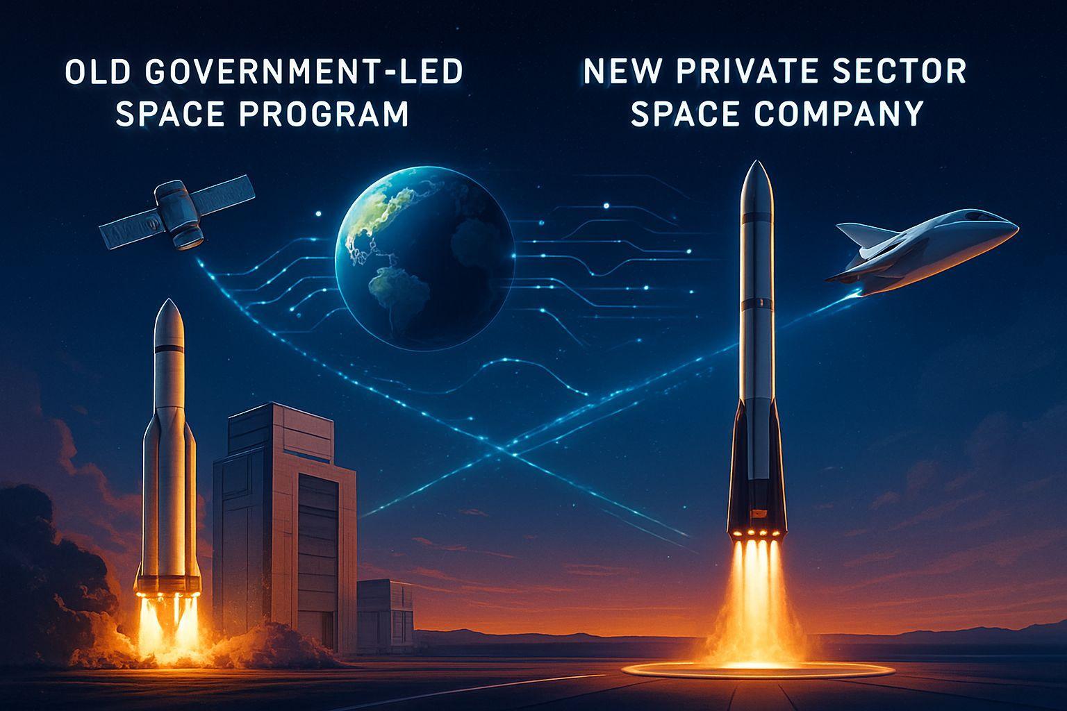 💡 우주 산업 대전환: 올드 스페이스에서 뉴 스페이스로