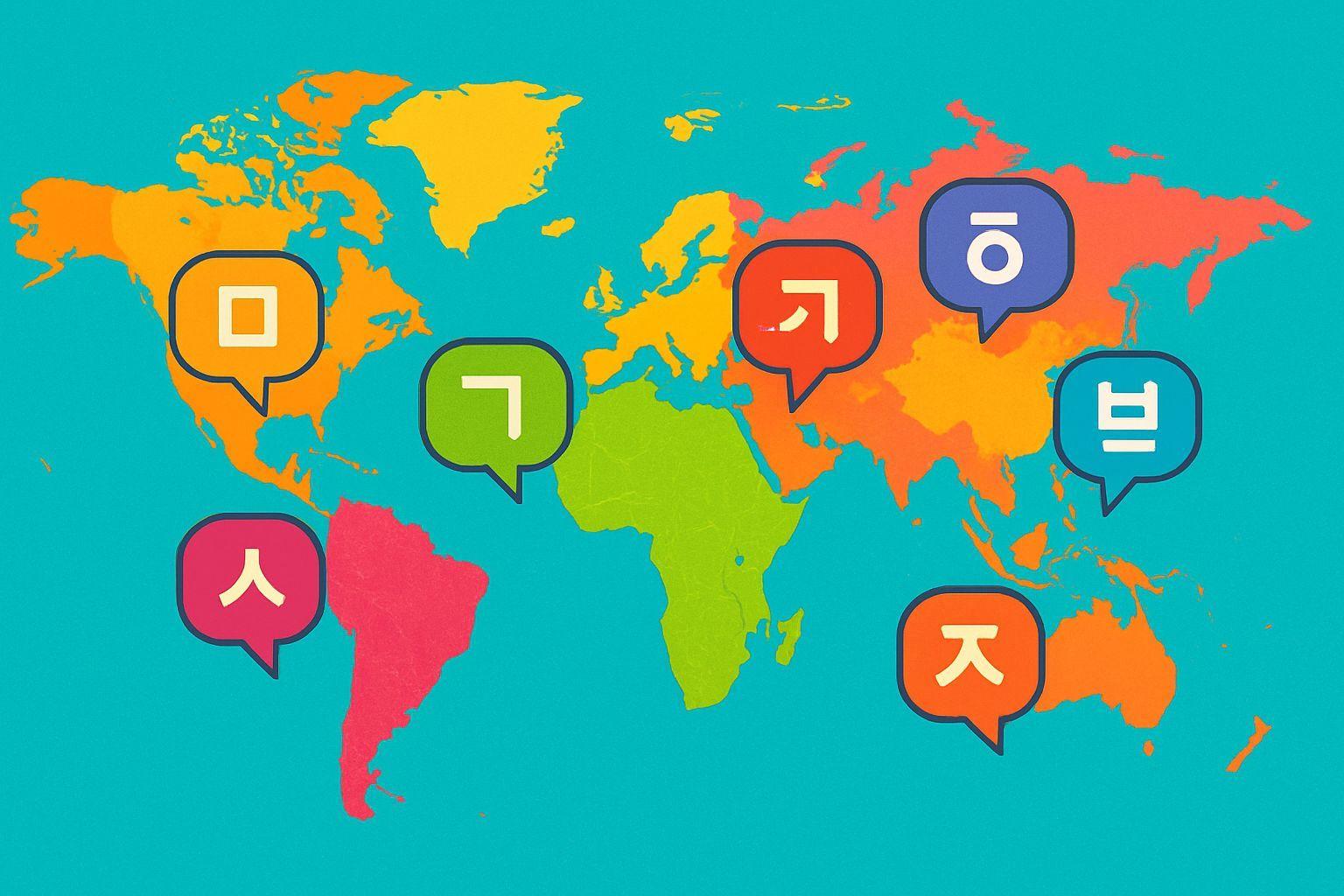 ✅ 한국어의 우수성과 세계적 인식