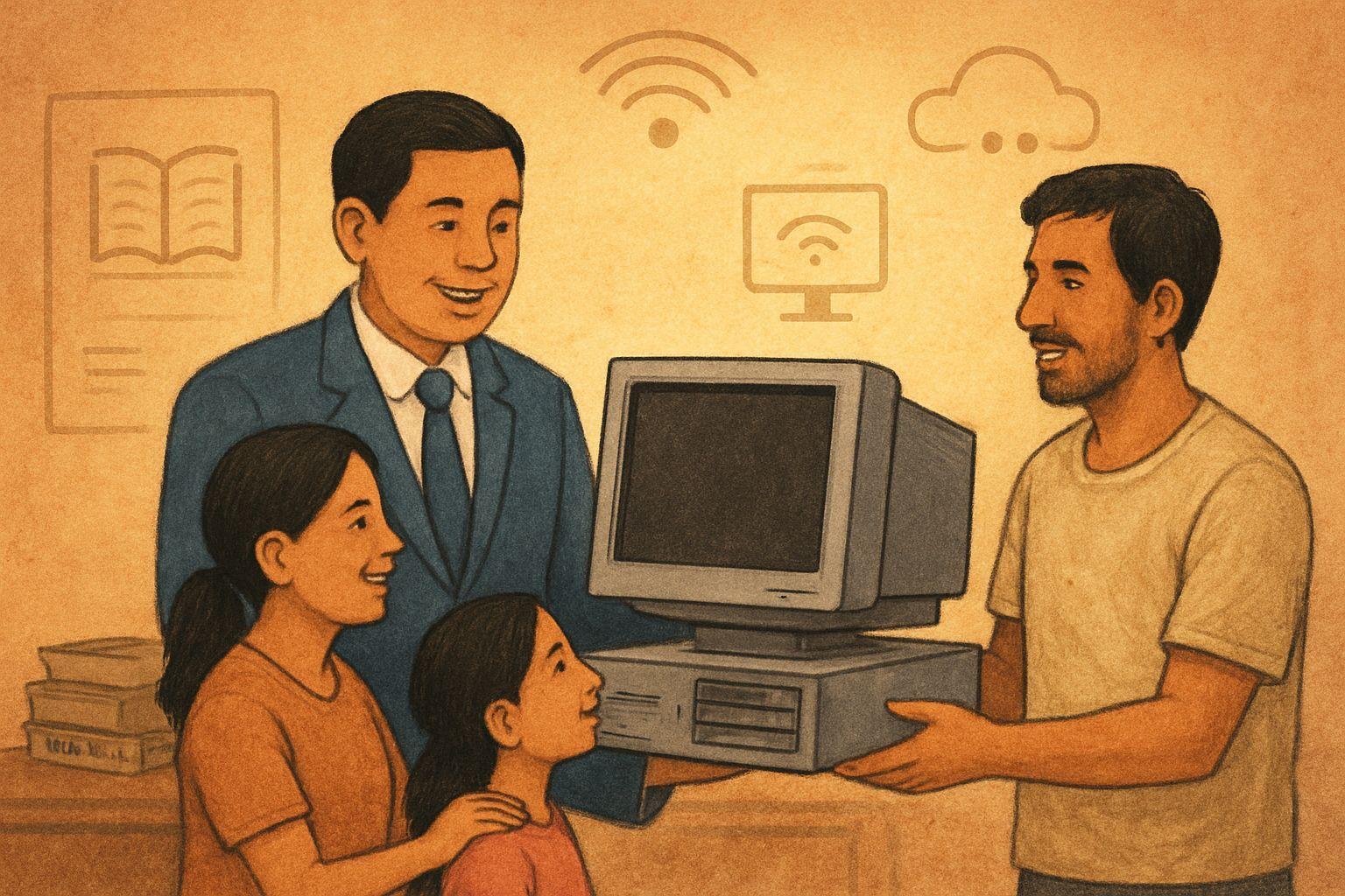 📈 두 번째 정책: 취약 계층 디지털 접근성 지원