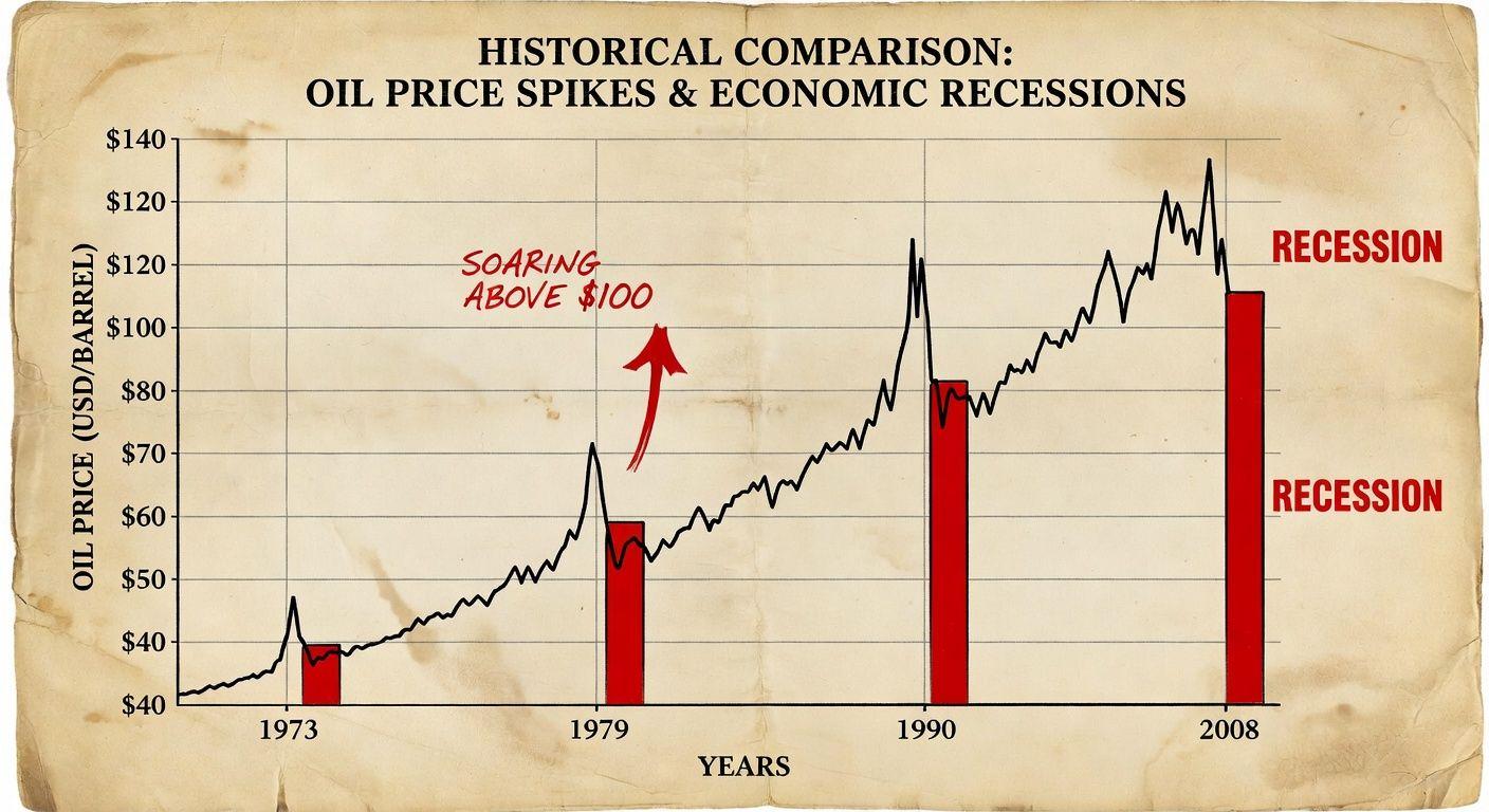 📈 유가 상승의 장기화, 경기 침체 가능성까지