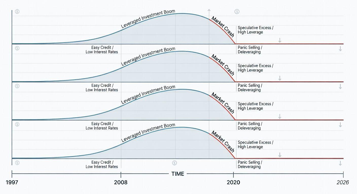 🔄 역사가 증명하는 B2 투자의 반복적 위험 패턴