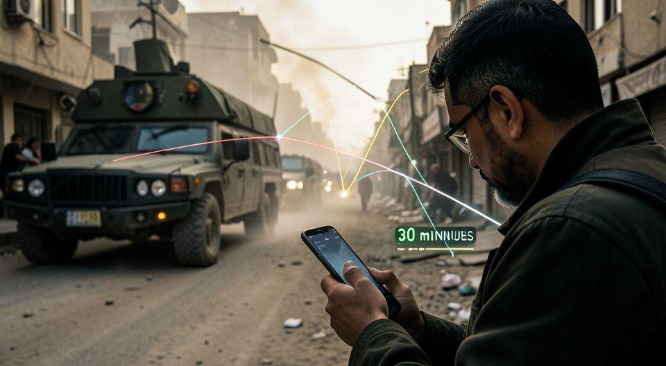 📌 시민 스마트폰 정보전, 30분 킬체인의 출현