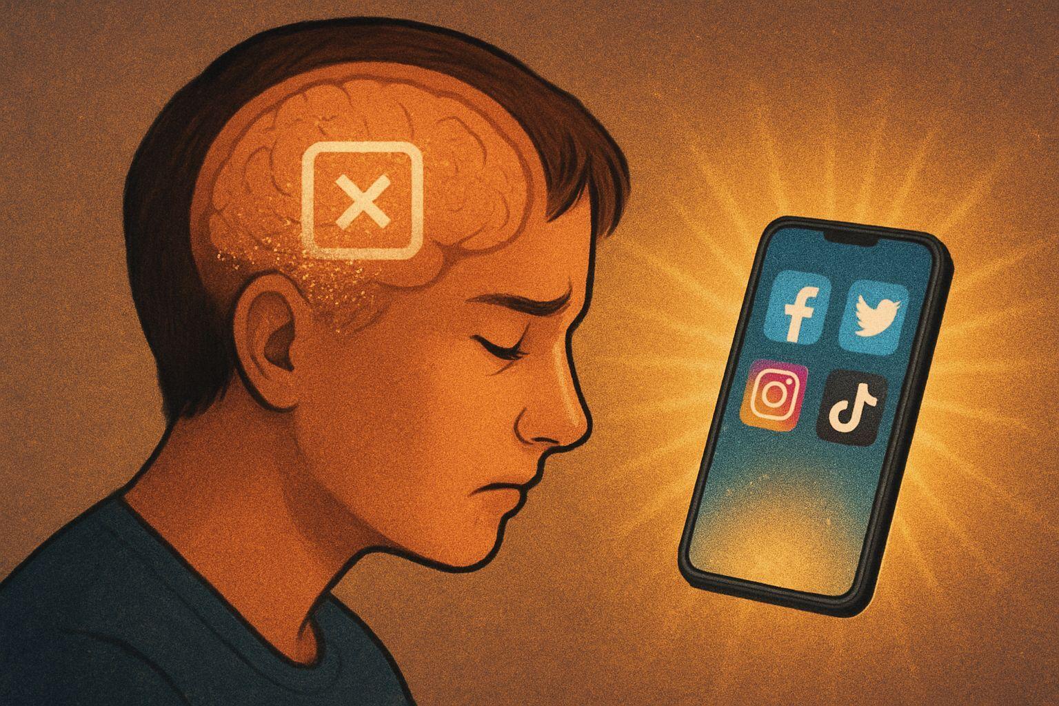 📉 망각과 싸우는 현대인의 뇌: 스마트폰이 당신의 결심을 지웁니다