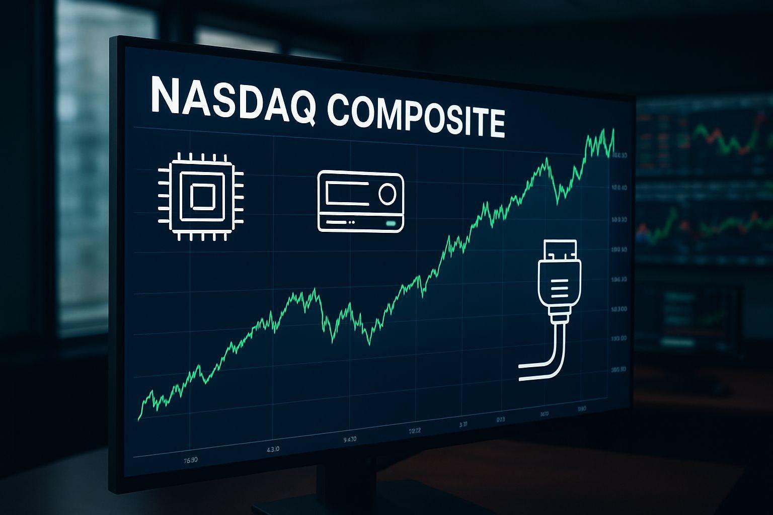 📈 나스닥 상승장, AI 인프라 3대 축이 이끈다