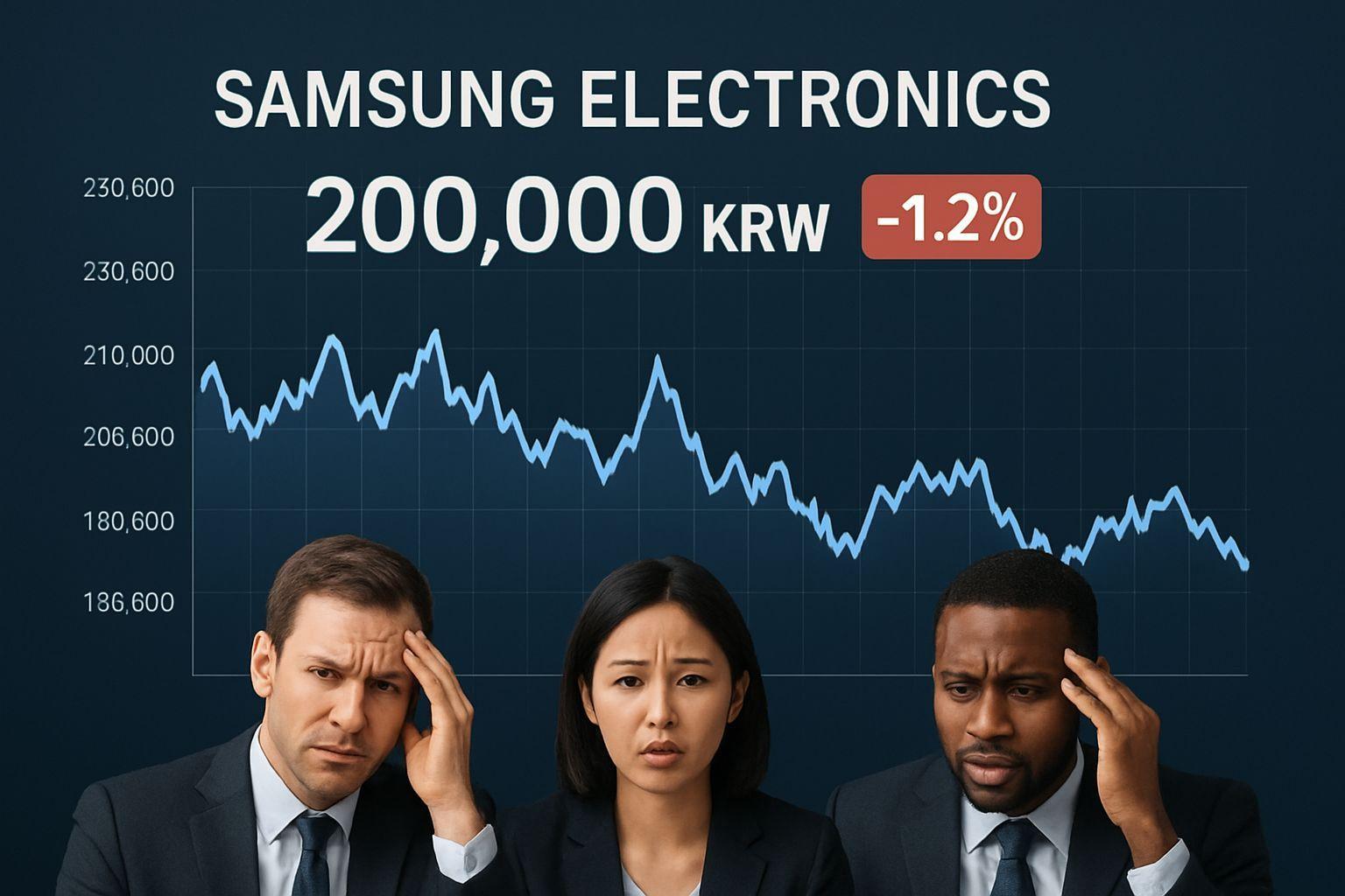 📈 삼성전자투자, 20만 원대 왜 가성비가 없을까?