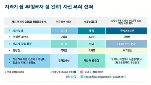 A professional infographic showing different income brackets and corresponding subsidy amounts for high oil price damage support fund, with clear visual distinctions between metropolitan and non-metropolitan areas, modern clean design with Korean text elements