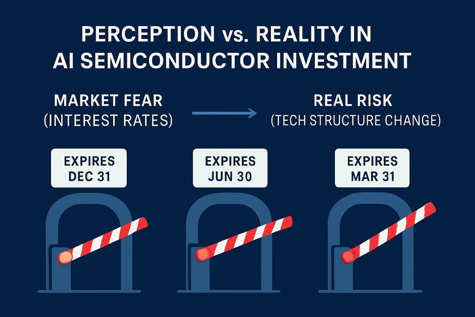 📈 AI 톨게이트 유통기한, 시장이 겁내는 것 vs 실제 위험