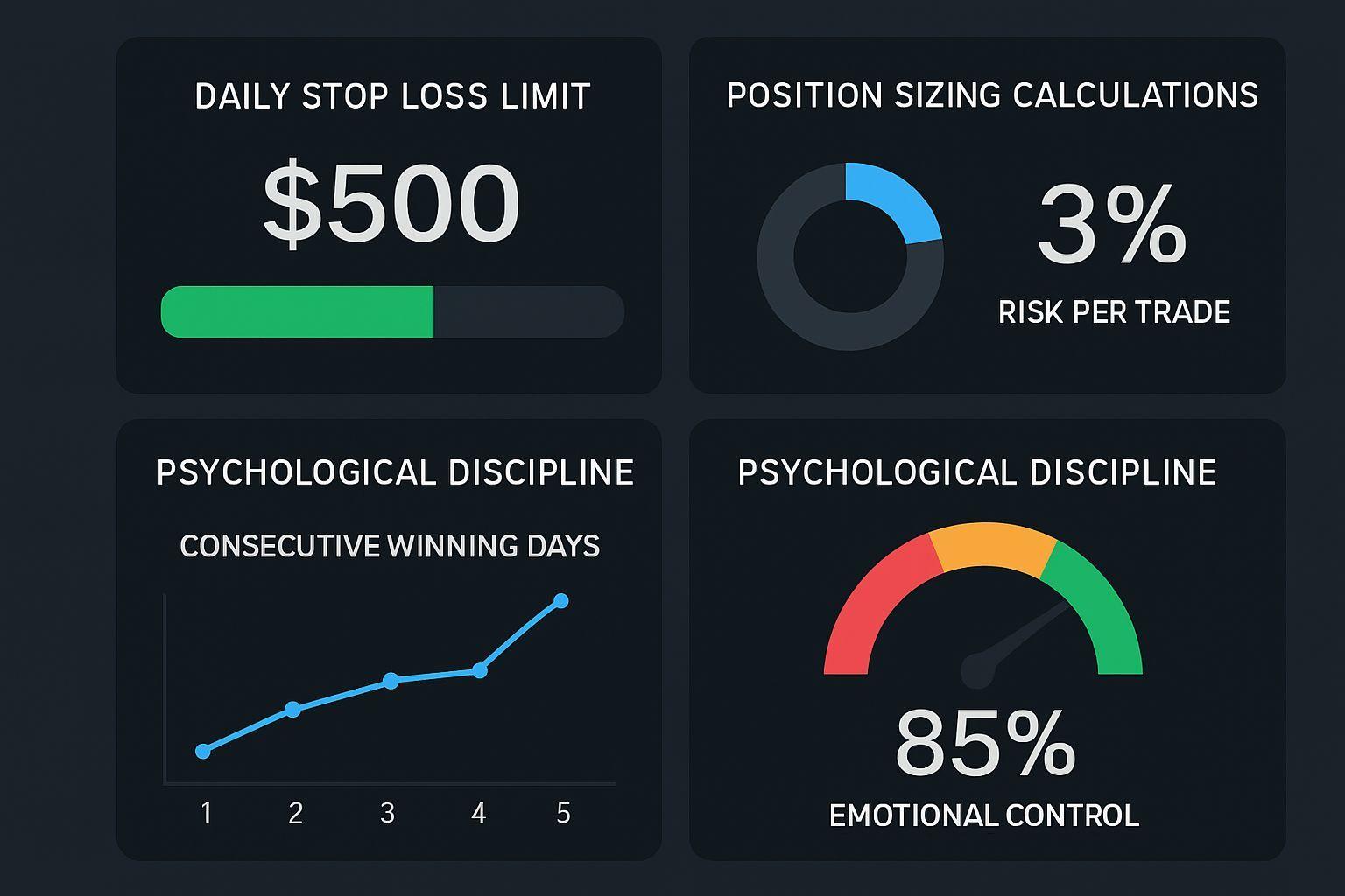 💰 철저한 리스크 관리: 데일리 스톱이 만든 챔피언의 자산