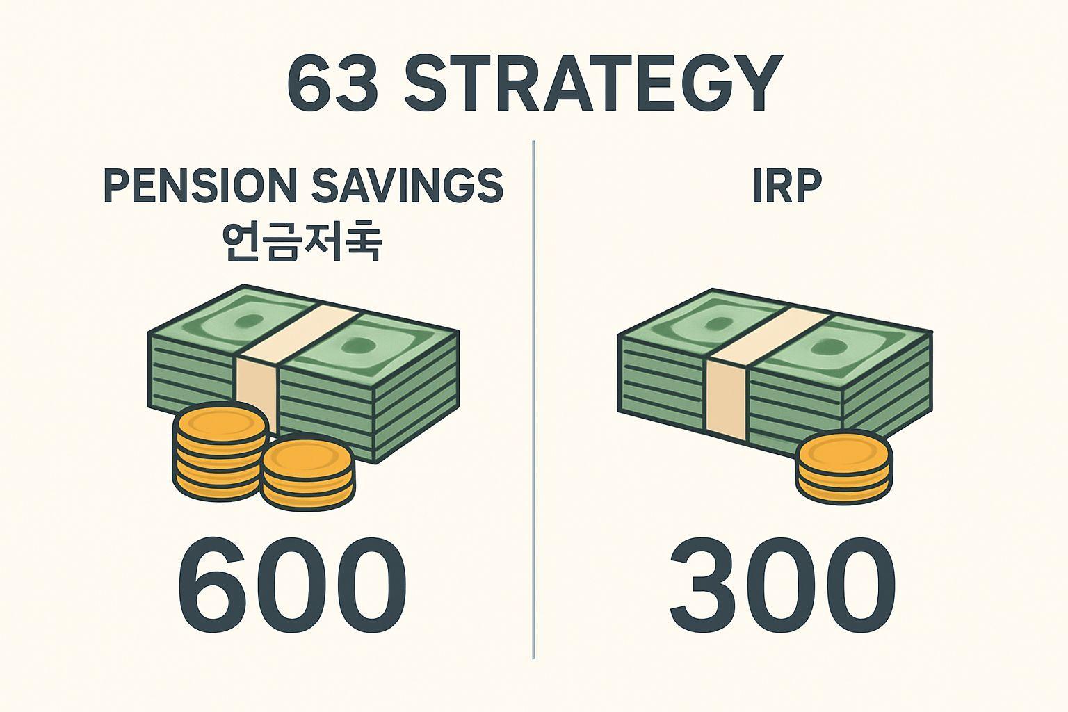 💰 연봉 5천만원 구간, 연금 저축 IRP '63 전략'으로 최대 환급