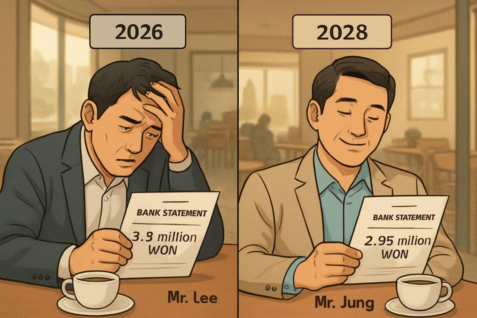 ✨ 2028년, 한 선택이 만든 두 가지 미래