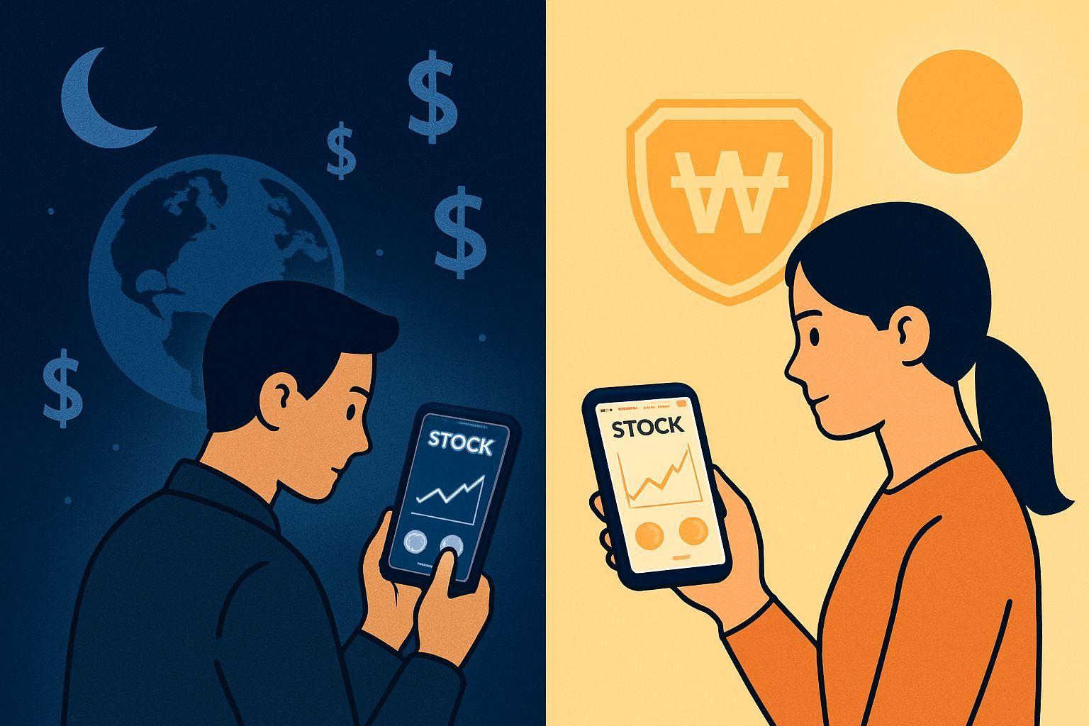 ⚙️ 미국 직투 vs. 한국 ETF: 당신에게 맞는 투자 방식은?