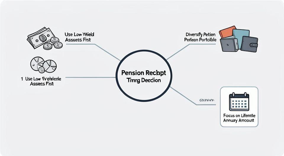 💡 연금수령 시점 선택을 위한 3가지 전략적 고려사항