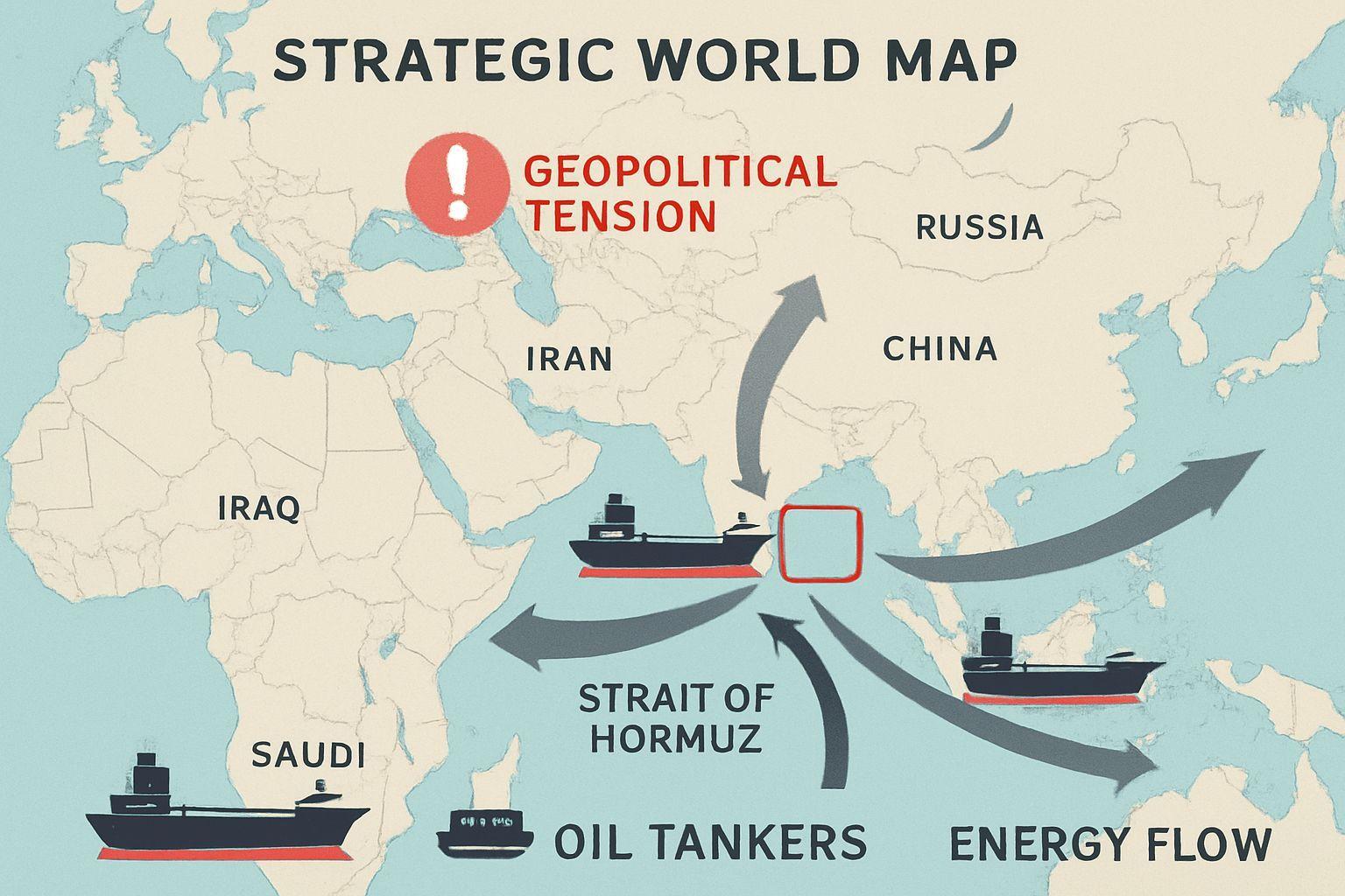 ✅ 호르무즈 해협, 단순한 기름 싸움이 아닌 전략적 게임