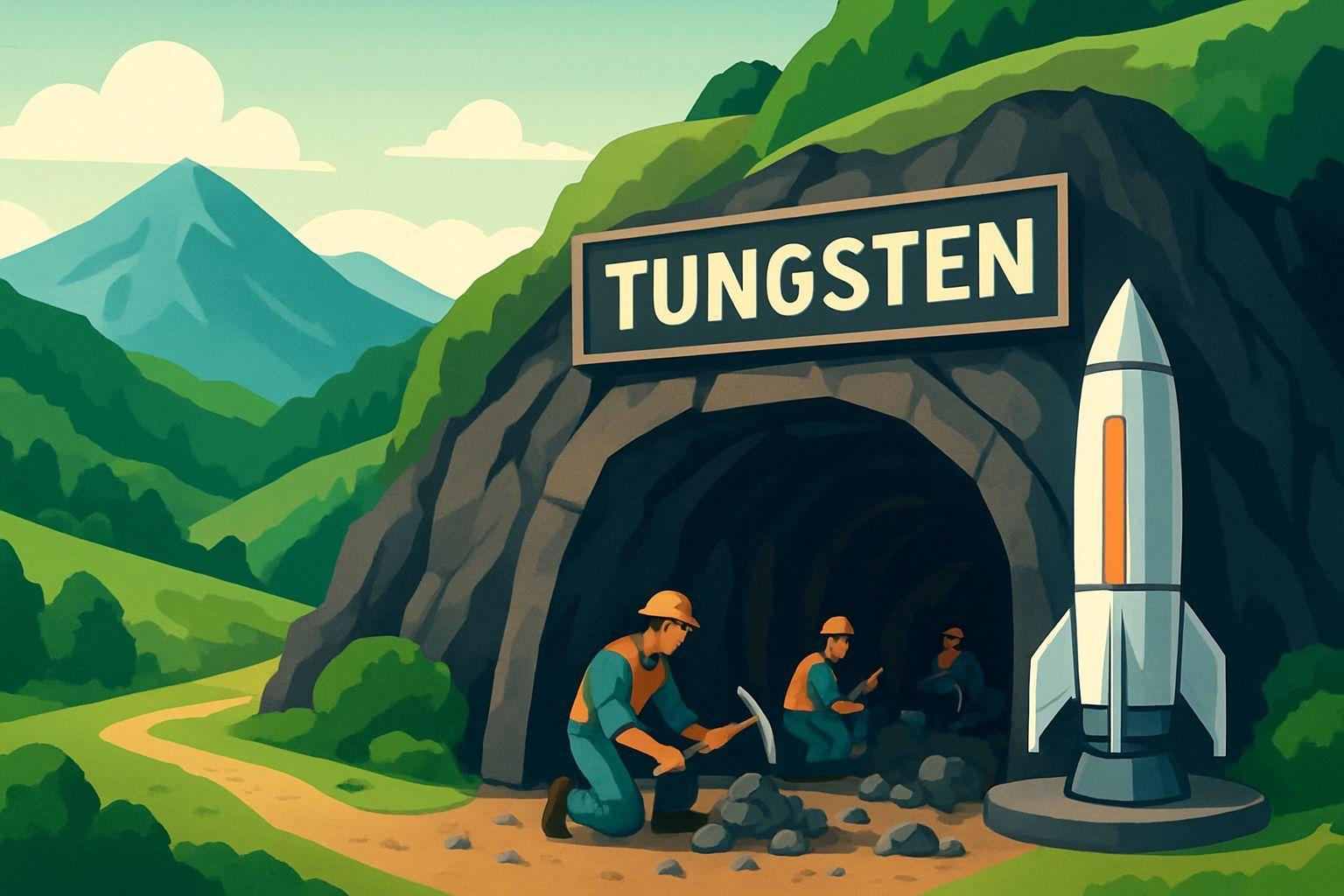 📌 알몬티 인더스트리: 한국 강원도 영월의 고품질 텅스텐