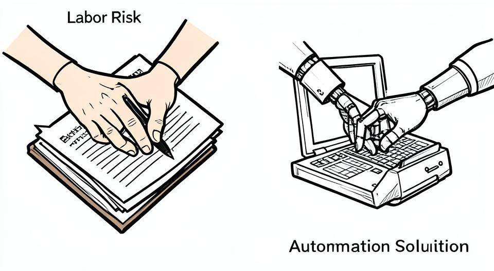📈 사람 리스크 증가, 로봇 자동화 투자 가속화
