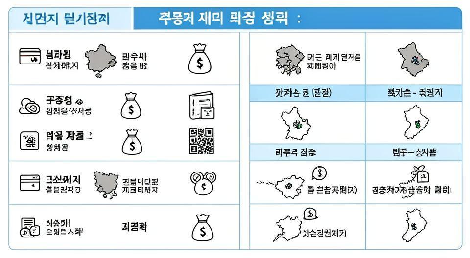 💡 지역별 카드 수수료 지원금 집중 분석!