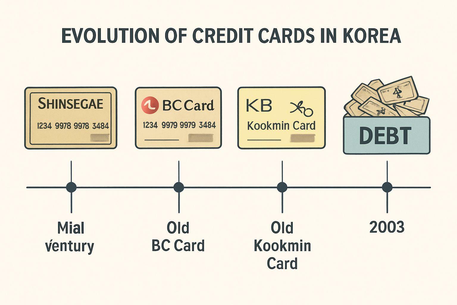 📌 대한민국 신용 카드 역사와 뼈아픈 2003년 카드 대란