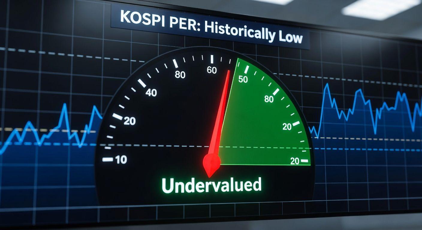 💰 두 번째 근거: 바닥까지 내려간 밸류에이션