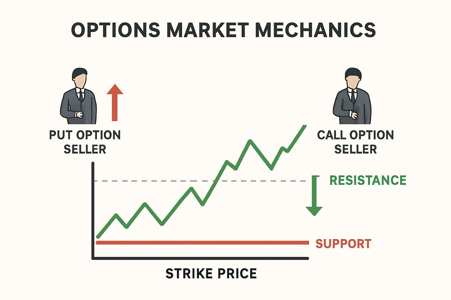 📊 선물·옵션이 형성하는 시장 지지선 구조