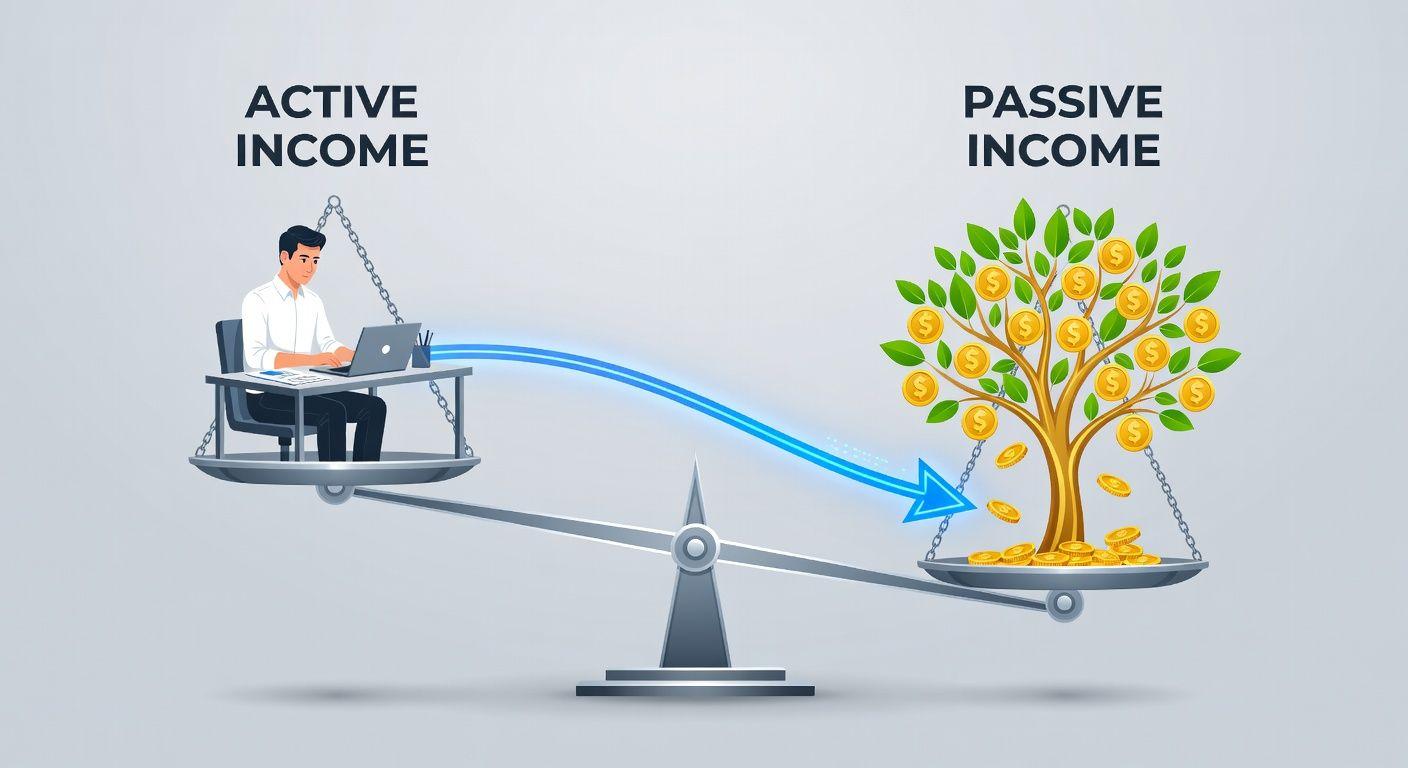 ⚙️ 적극적 소득에서 수동적 소득으로의 전환 시스템 구축