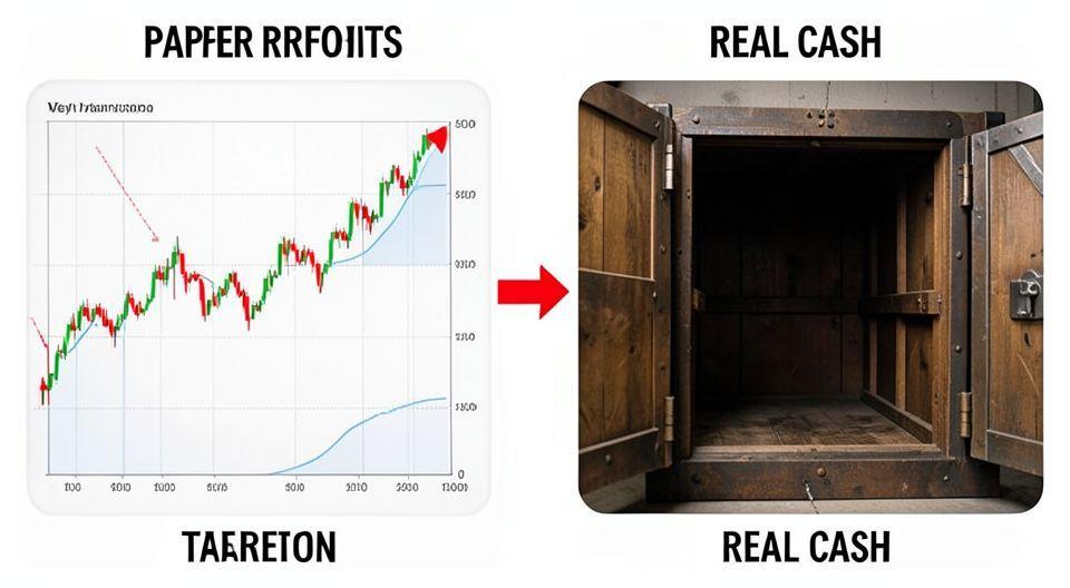 🔍 244조 평가이익의 실체는 장부상 숫자