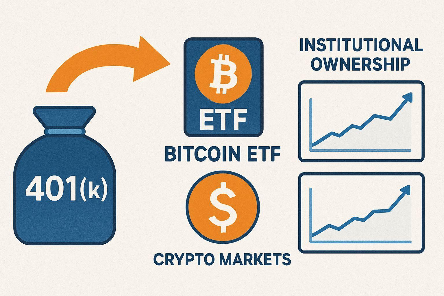 📊 12조 달러 퇴직 연금이 코인 시장으로 유입된다