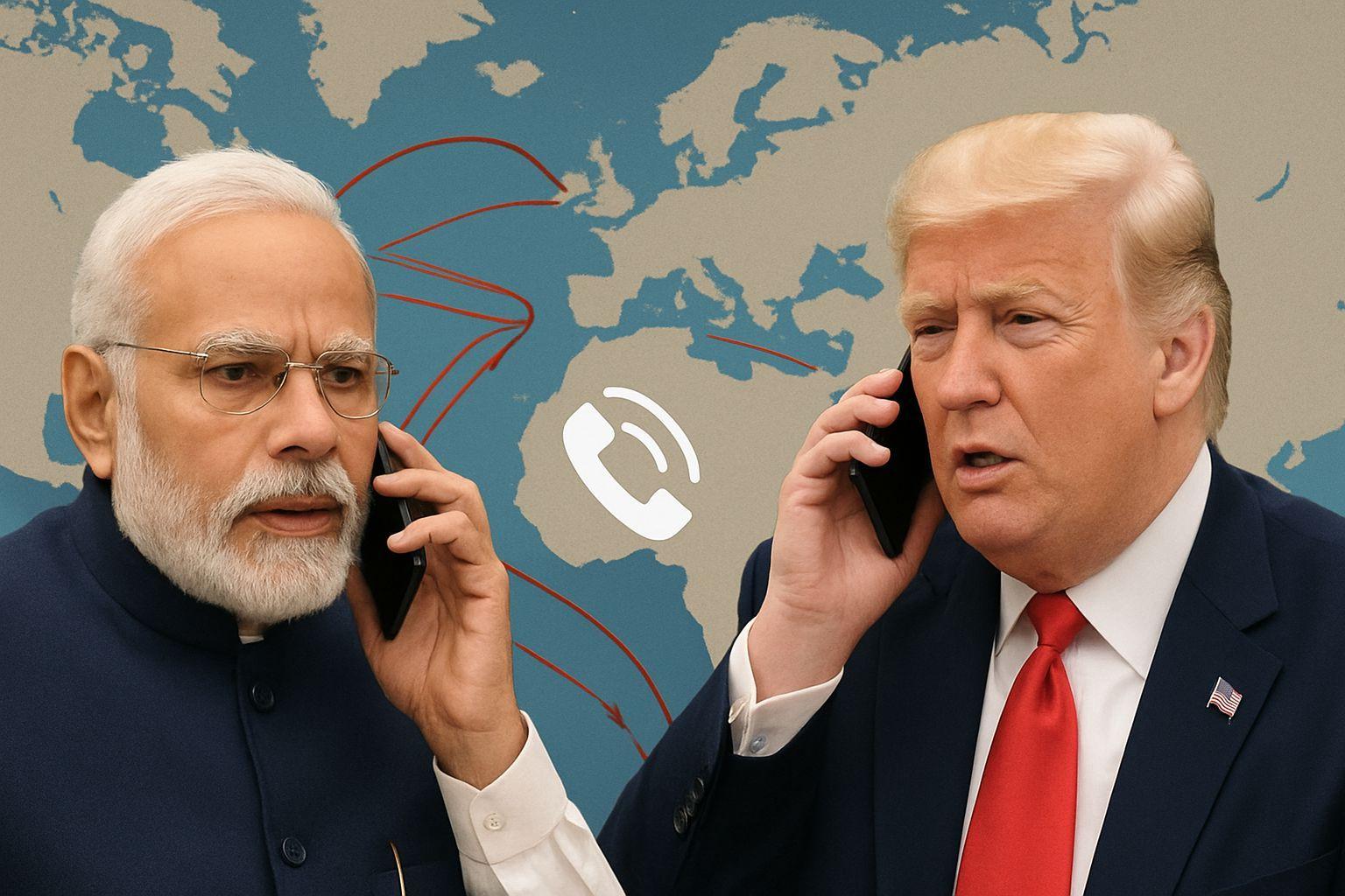 🏛️ 인도 모디 총리-트럼프 통화: 글로벌 압력과 내일의 신호