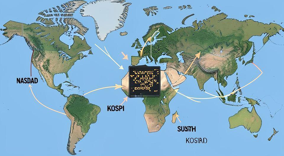 💡 나스닥과 코스피, 왜 함께 오르는가? '같은 돈의 흐름' 이해하기
