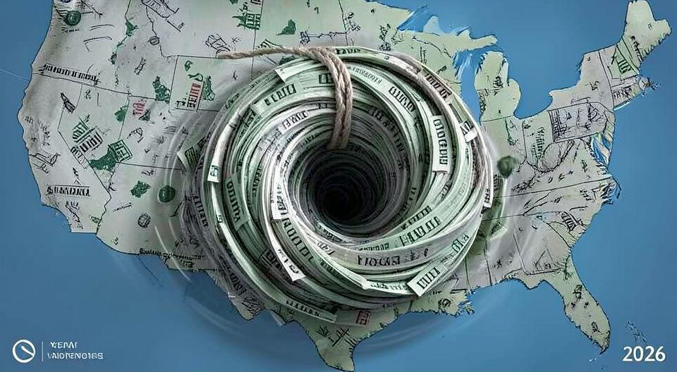 📊 미국 경제의 구조적 압박: 부채의 소용돌이