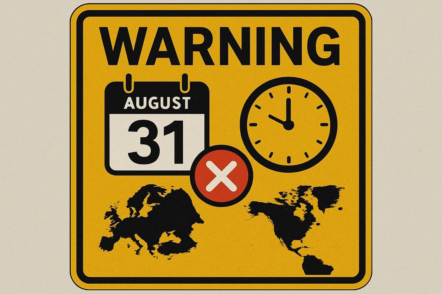 ⚠️ 사용 제한과 주의사항: 8월 31일까지 사용해야