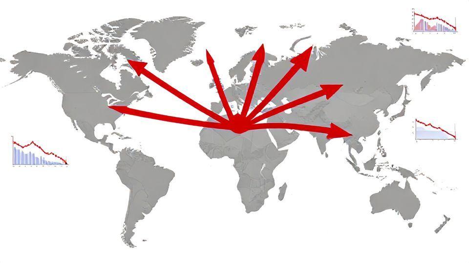 📈 이중 충격: 세계 경제에 미친 파급 효과