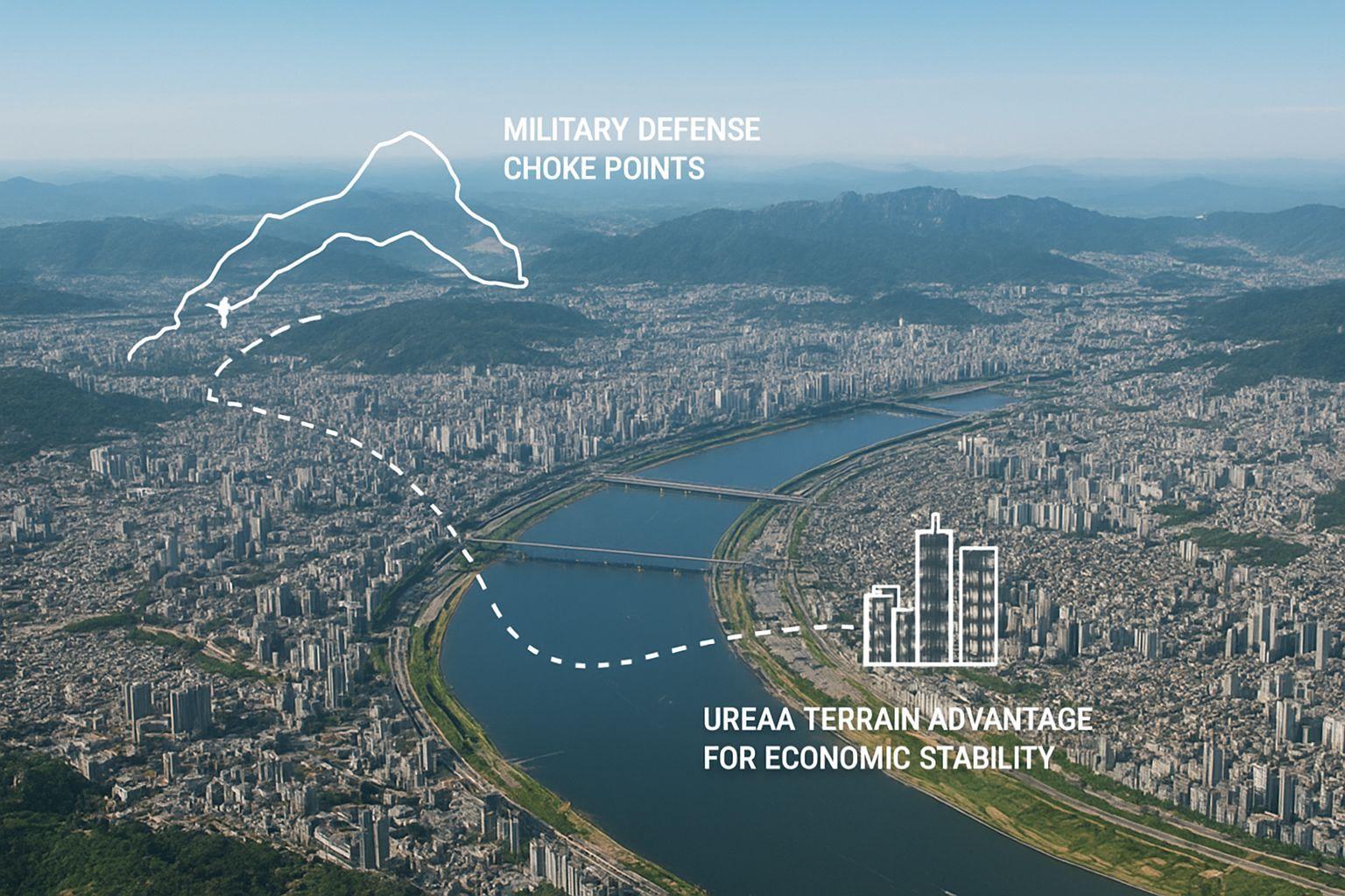 ⚙️ 서울의 숨겨진 경제 방어력: 지형과 도시 구조의 전략적 가치