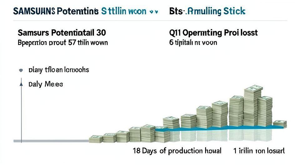 📊 파업의 경제적 충격: 하루 1조 원, 최대 30조 원 손실 가능성