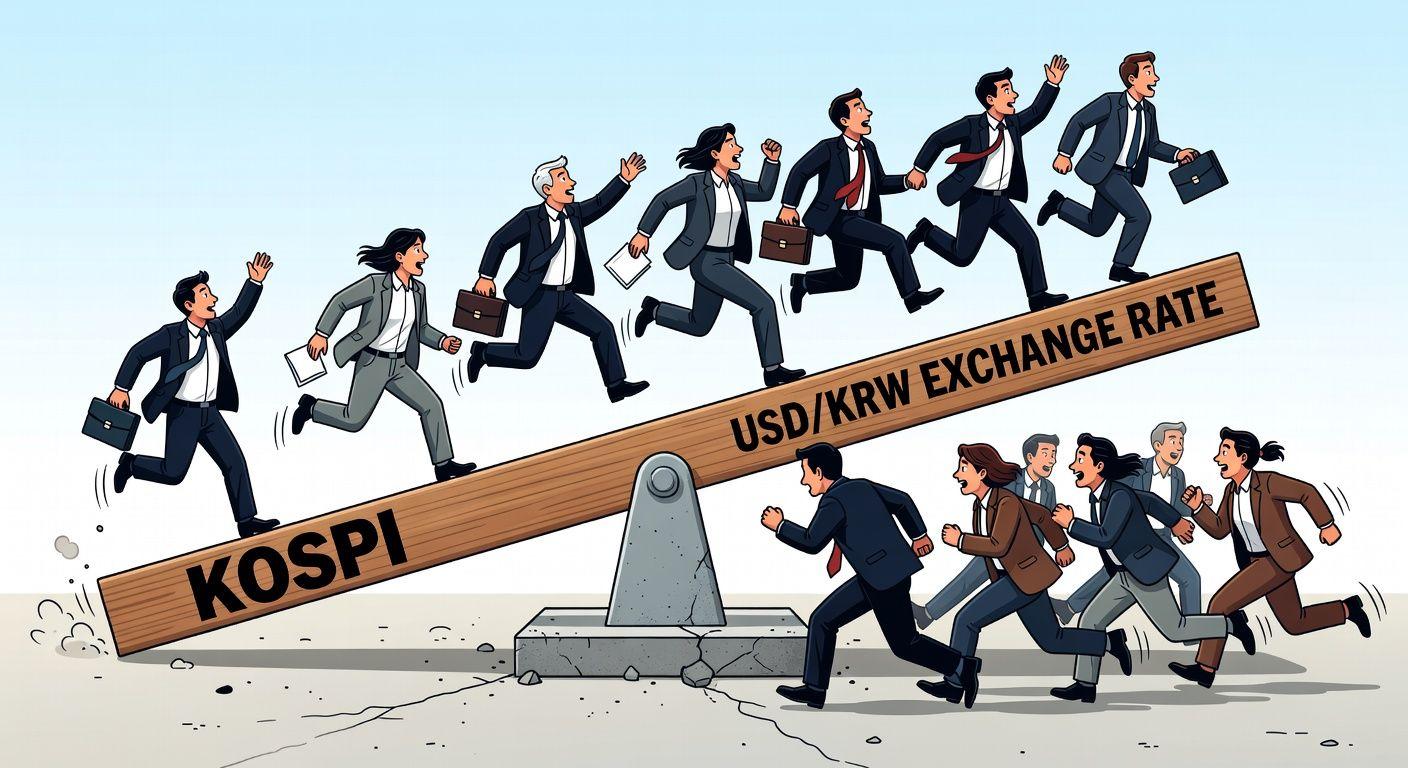 📈 환율과 코스피의 시소 관계 이해하기