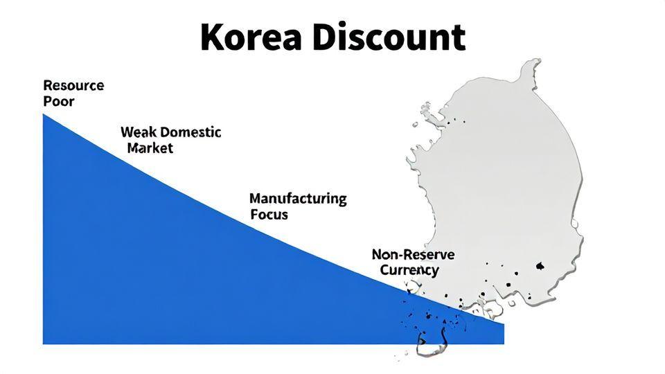 💡 코리아 디스카운트, 한국 주식 시장의 구조적 문제