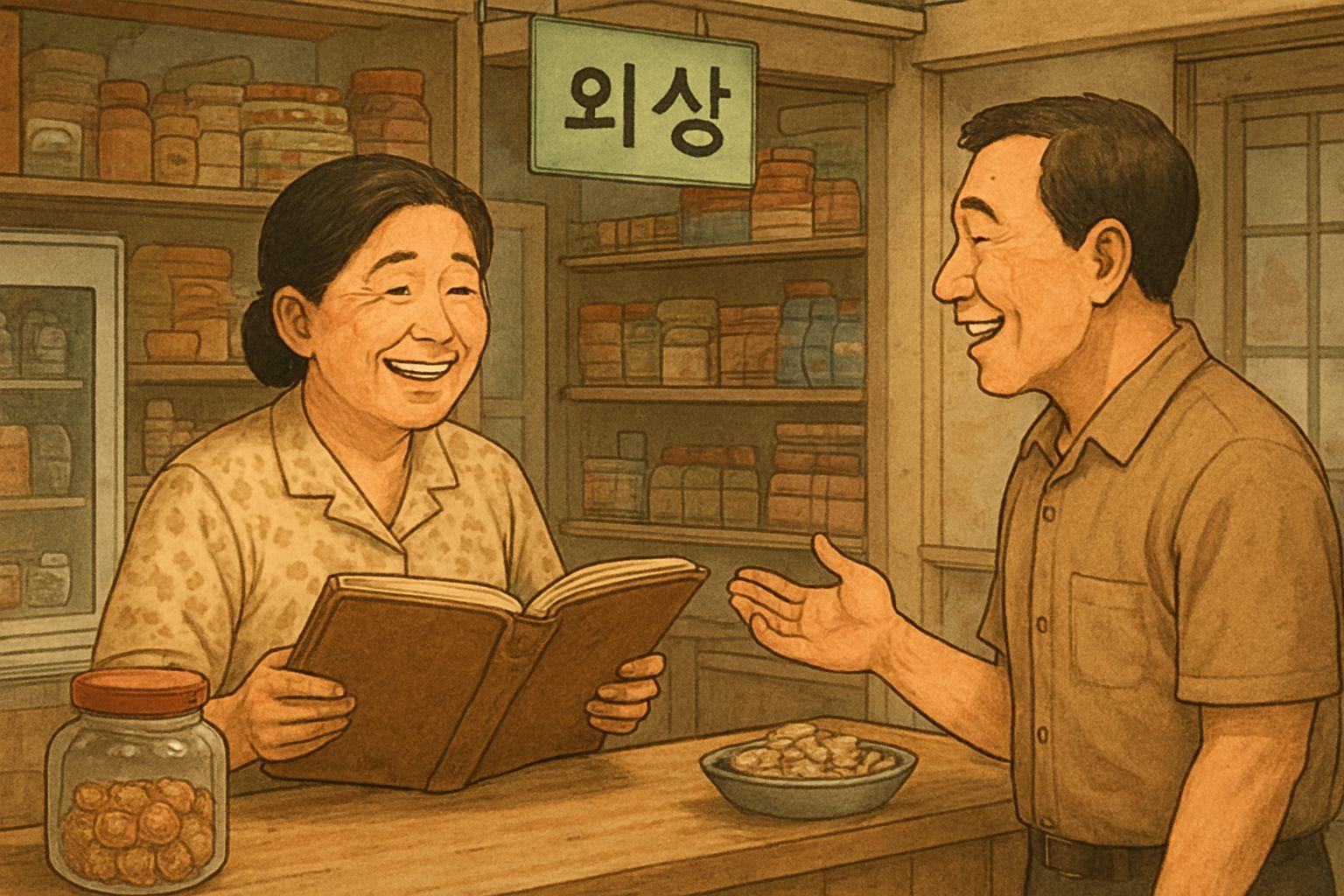 🔍 신용 카드의 원리, 동네 구멍가게 외상 장부로 쉽게 이해하기