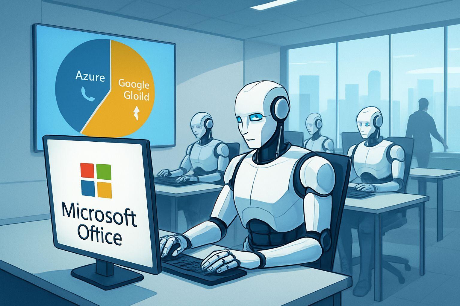 ⚙️ Azure 시장점유율 하락과 오피스의 AI 대체 위험