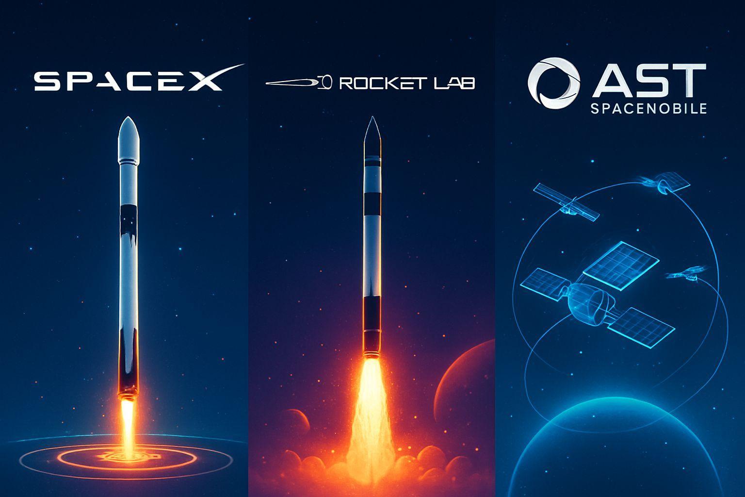 🔍 주목할 미국 우주 기업: 스페이스X, 로켓랩, AST 스페이스모바일