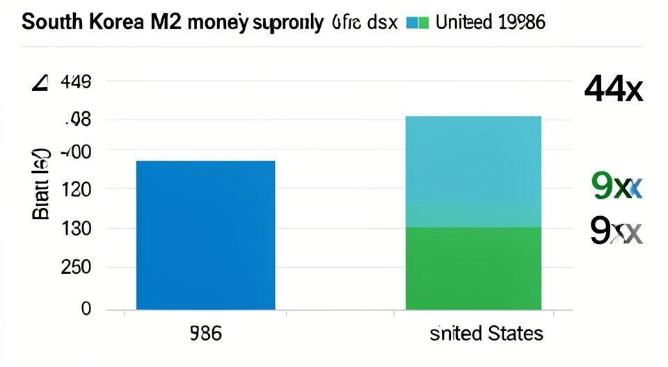 💰 한국 vs 미국 통화 팽창의 충격적 비교