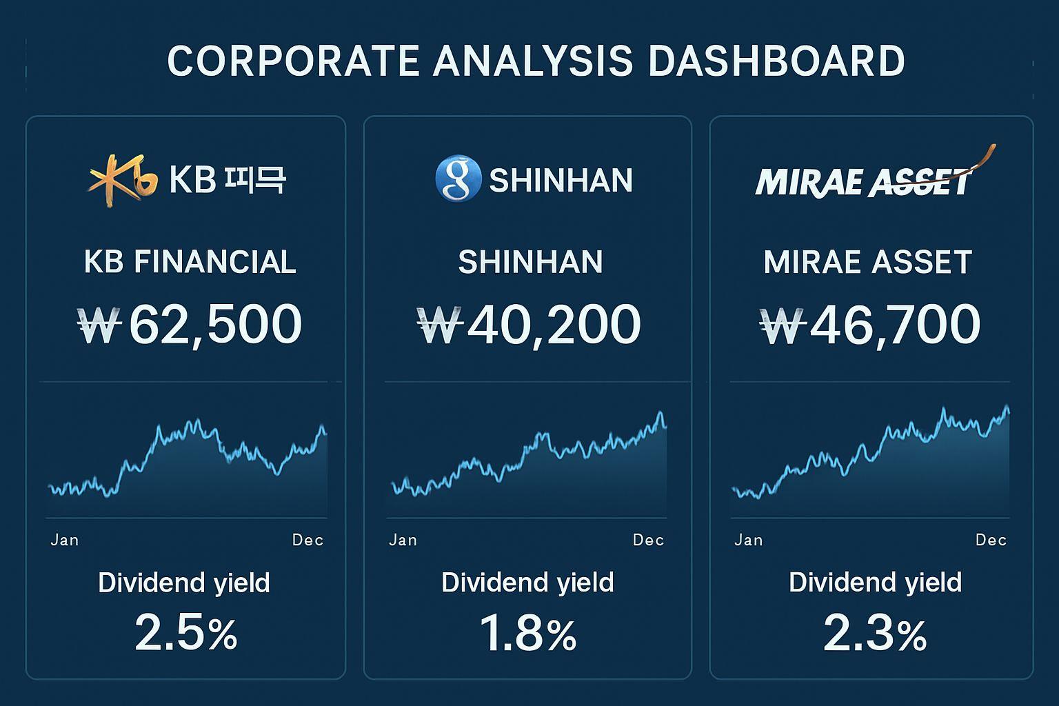 📌 주요 은행주 증권주 기업 분석