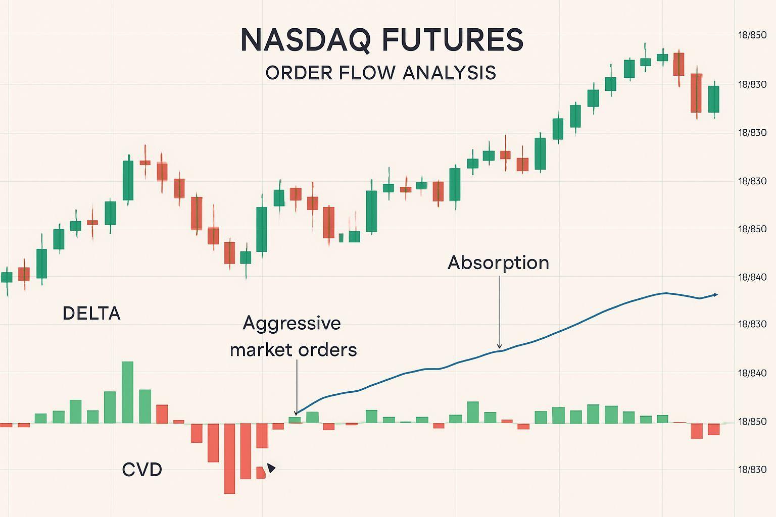📊 오더플로우 분석: 델타와 CVD로 듣는 기관의 총성