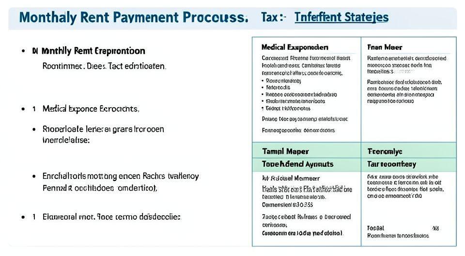 ⚙️ 월세 세액공제와 의료비 공제의 전략적 활용법
